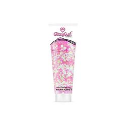 Holographic Glitter Face and Body Gel 12ml Cosmetic Glitter, Body Glitter, Hair Glitter Gel (Cotton Candy)