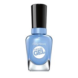 Sally Hansen Miracle, Gel semipermanente soak-off , numero 290, Tonalità nere e blu, 14,7 ml