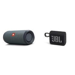 JBL Flip Essential 2 Speaker Bluetooth Portatile, Cassa Altoparlante Wireless Impermeabile IPX7 & GO 3 Speaker Bluetooth Portatile, Cassa Altoparlante Wireless con Design Compatto
