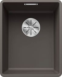 BLANCO SUBLINE 320-F 527342, SILGRANIT grigio vulcanico, senza controllo di scarico