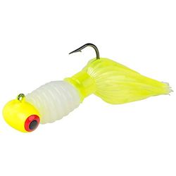 Strike King Lures Mr.Crappie Sausage Heads,Refrigerator WHT