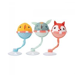 Lilliputiens - Pelotas de baño (x3) - Juguete Interactivo para bebés con ventosas - Flotantes y Coloridas - Ideal para la Hora del baño Desarrollo sensorial - Desde 3 Meses - 83502