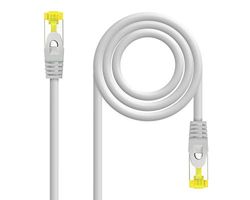 Câble réseau RJ45 SFTP Cat6A AWG26, 7 m, couleur gris, haute vitesse et blindage pour une connexion stable