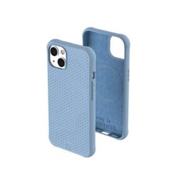 Urban Armor Gear by UAG [U] Dot Case compatibel met Apple iPhone 13 MagSafe [Soft Touch siliconen, getextureerd ontwerp, compatibel met draadloos opladen, 4,8 m valbescherming] Cerulean, 11317V385858