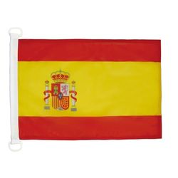 Spanje NAUTICAL Vlag 45x30 cm - Spaanse vlaggen 30 x 45 cm - Banner 12x18 in voor boot - AZ FLAG