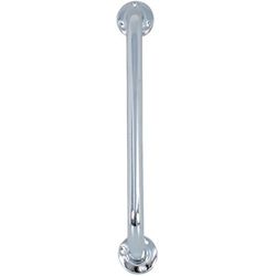 MSV - Corrimano di sicurezza cromato, 60 cm, colore: Argento