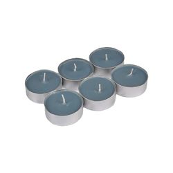 Homéa, Set de 6 Bougies Maxi Chauffe-Plat Essentiel Parfum Patchouli