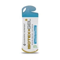 Scientiffic Nutrition I Isotex+ Gel Sabor Tropical | Bebida Isotónica Instantánea en Gel | 40g Carbohidratos + 300mg Sodio por Unidad | Energía e Hidratación para Ciclismo, Maratón y Entrenamiento