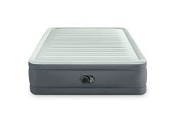 Intex 64906ND - Materasso Dura-Beam PremAire Matrimoniale Autogonfiante, 152x203x46 cm