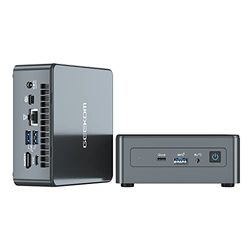 GEEKOM NUC Mini IT11, 1 000 GB miniPC Intel Core i7-11390H (8 trådar, 12 MB cache, max 5,00 GHz), 32 GB dubbel DDR4 minidator, Windows 11 Pro Intel Iris Xe | USB4 | Bluetooth v5.2 | Wi-Fi 6