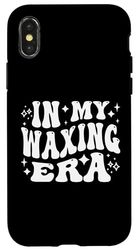 In My Waxing Era Funny Esthetician Cosmetologist Case for iPhone X/XS