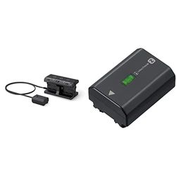 Sony npa-mqz1 K Kit adattatore multibatteries per np-fz100 (per fotocamera A9) & NP-FZ100 Batteria ricaricabile per Fotocamere, Batteria Info Lithium Serie Z 7,2V/16,4Wh (2280 mAh)