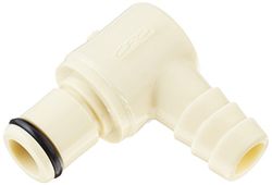 Neolab 1875 - Conector de codo de acoplamiento rápido sin salto, acetal, panel de ventilador de 3/8"