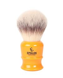 Epsilon Pennello per rasatura Tasso Punta Argento Fibra Butterscotch 26 mm, Standard, Único