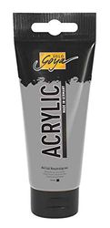 Kreul 84146 - Solo Goya Acrylic, tube de 100 ml en gris neutre, peinture acrylique crémeuse polyvalente de qualité étude, à base d'eau, séchage rapide et mat