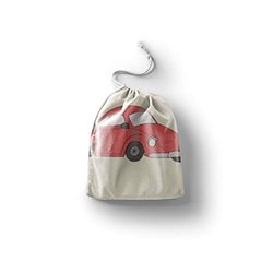 Bonamaison Impreso Algodón Bolsas con Cordón, Bolsa con Cordel para el Hogar y el Almacenamiento de Verduras, Bolso de Compras, Plegable, Ecologica, Reutilizables, Tamaño: 20x30 Cm