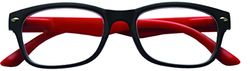 i.o.i. industrie ottiche italiane srl Unisex speed läsglasögon, svart-röd, en storlek, svart-röd, En Storlek