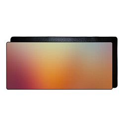 Gaming Mouse Pad da gioco rettangolare in tessuto stampato in digitale, fondo antiscivolo, bordo cucito nero per FPS, MOBA, giochi per giocatore singolo XL, dimensioni: 90X40 cm