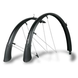 SKS Blumels Mudguard Set guarda-lamas, homem, preto mate, 53 mm / 28