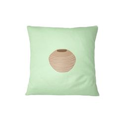 Bona Basics, Housse de coussin décorative, housse de coussin décorative, décoration de maison, pour canapé, café, taille : 45 x 45 cm, couleur : vert clair