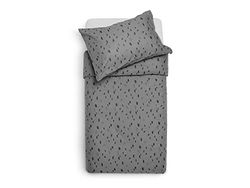 Jollein Funda nórdica Cuna Spot 100x140cm - Storm Grey
