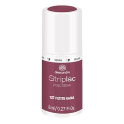 alessandro Striplac Peel or Soak – Vegan Petite Nana – Smalto LED viola – per unghie perfette in 15 minuti, 8 ml