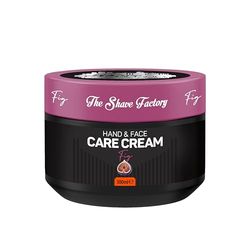 The Shave Factory Hand and Face Cream Fig 300ML - Hydration, Nourishes Dry Skin, Suitable For Daily Use. Fast Absorption, For Hands and Face. Skin Care For Men