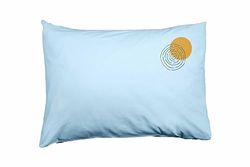 Bona Basics, Funda de cojín Decorativa, decoración del hogar, para sofá, cafetería, Tamaño: 50x35 cm, Color: Azul Claro