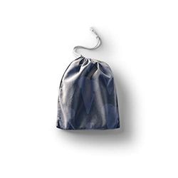 Bonamaison Impreso Algodón Bolsas con Cordón, Bolsa con Cordel para el Hogar y el Almacenamiento de Verduras, Bolso de Compras, Plegable, Ecologica, Reutilizables, Tamaño: 30x40 Cm