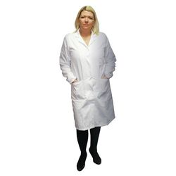 Science2Education SAF0078 Blouse de laboratoire pour femme Blanc