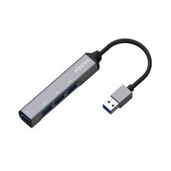 Hub USB - hub usb 3.0 tipo a con 4 puertos tipo a, 10 cm de longitud, ideal para conectar múltiples dispositivos de manera rápida.