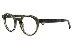Hally & Son HS837V 47 22 145 groene bril, uniseks volwassenen, Blue