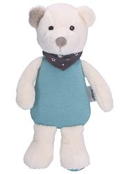 Sterntaler Orso polare Elia - Peluche per bambini, unisex, per bambini, colore: turchese scuro