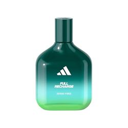 adidas Vibes Full Recharge Eau de Parfum For All, Uplifting and Invigorating, Long Lasting Fragrance, Cedar leaf and Clary Sage 100ml
