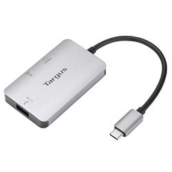 Targus USB-C Multi-Port Hub, Gray (ACA948EU)