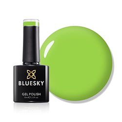 Bluesky Smalto Per Unghie Gel, Aviv, Ss1902, Verde (Per Lampade Uv E Led) - 10 Ml
