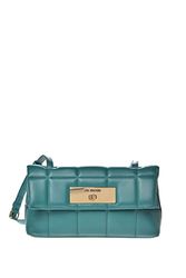 Love Moschino JC4417PP0FKR0, Bandolera Mujer, Verde, Talla única