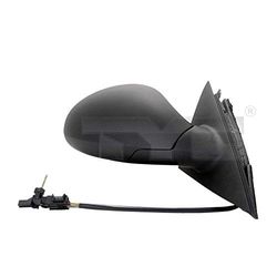 Espelho retrovisor esquerdo manual preto para Seat Cordoba a partir de 02-09.
