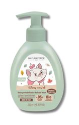 NATURAVERDE - Disney Baby Aristocats, Delikat Ansikts- och kroppsrengöring 250 ml, med havre- och kamomillextrakt, mild formel för spädbarn