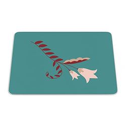 Questo Casa, Tapis de Souris rectangulaire avec Impression numérique - Antidérapant - pour Bureau et Maison - 22 x 18 cm