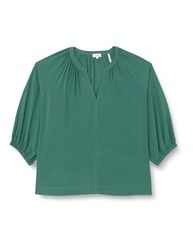 s.Oliver damesblouse 3/4 mouw blauw groen 48, blauwgroen, 48