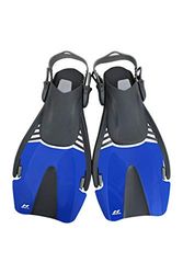 Nivia 4134 Training Fins for Men & Women (Blue, Size - 28-31) | Material - Polypropylene | Swim Fins | Swimming Fins for Training | Diving Fins | Short Fins