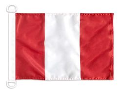 AZ FLAG Flaga żeglarska Peru bez herbu 45x30cm - peruwiańska flaga łodzi obywatelskiej 30 x 45 cm
