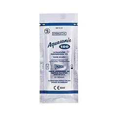 Aquasonic 100 Ultrasound Gel, Ultrasonic Transmission Gel, Water Soluble Hypoallergenic Bacteriostatic, Non-Sensitising Gel for Therapeutic Medical Ultrasound and Beauty Application, Sachets, 48 Pack