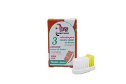 Lamazuna Lot de 3 recharges pour brosses à dents Lamazuna Dureté douce 50 ml