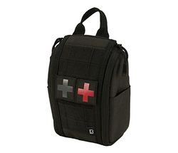 Brandit Molle First Aid Pouch Premium tas, uniseks, zwart, Eén Maat