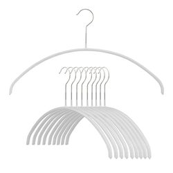 MAWA Hanger, Carbon Steel Polyvinylchloride (PVC), Wit, 10 stuks