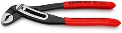 Knipex Alligator® Prendedor preto atramentado, revestido de plástico antiderrapante 180 mm (cartolina auto-serviço/blíster) 88 01 180 SB