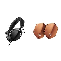 V-Moda M-200 Studio Cuffie Monitor Professionali (Nero) con Copri-Padiglioni Personalizzabili, Intercambiabili in Alluminio per le Cuffie M-200 Arancio Ruggine