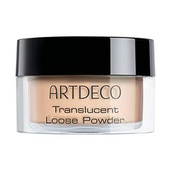 ARTDECO Genomskinligt löst pulver – löst fixeringspulver med silkeslen matt finish för en långvarig makeup – 1 x 10 g